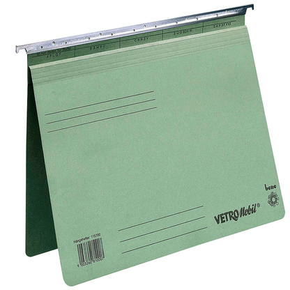 Artikelbild 1 für 50 bene Hängehefter Vetro Mobil Karton moosgrün 1 x kaufmännische Heftung, Artikelnummer 433557