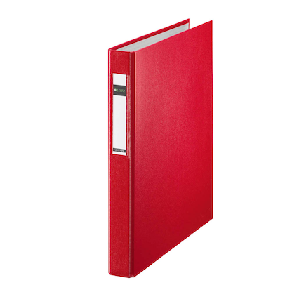 Artikelbild 2 für AKTION: LEITZ 4212 Ringbuch 4-Ringe rot 4,0 cm DIN A4, 1 St. mit Prämie nach Registrierung, Artikelnummer 701227