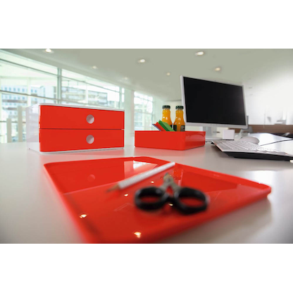 Artikelbild 5 für HAN Schubladenbox Smart Box plus ALLISON rot 1100-17, DIN A5 mit 3 Schubladen, Artikelnummer 965400