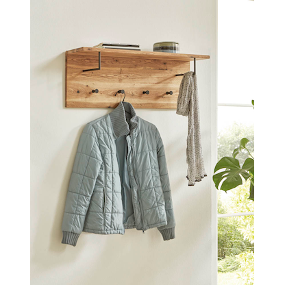 Artikelbild 17 für HAKU Möbel Wandgarderobe 22359 braun Holz 4 Haken 80,0 x 30,0 cm, Artikelnummer 551851