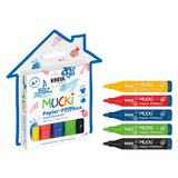 Artikelbild 1 für KREUL MUCKI Papier-Pfiffikus Aquarellmarker farbsortiert, 5 St., Artikelnummer 114799