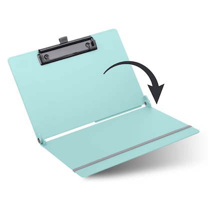 Artikelbild 4 für sax design Klemmbrett 2-750-20 DIN A5 auf DIN A4 aqua Kunststoff, 1 St., Artikelnummer 609766