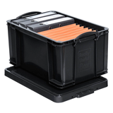 Artikelbild 1 für Really Useful Box Aufbewahrungsbox 48,0 l schwarz 61,0 x 40,2 x 31,5 cm, Artikelnummer 639393