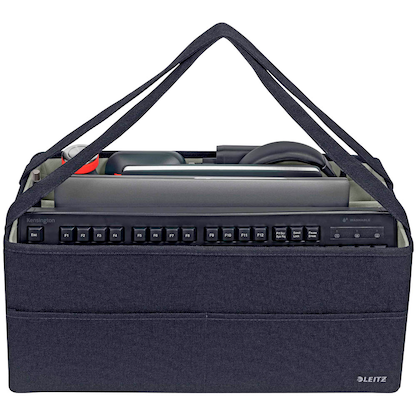 Artikelbild 3 für LEITZ Laptoptasche Hot Desking Stoff grau, Artikelnummer 248908