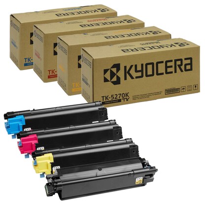 Artikelbild 23 für KYOCERA TK-5270K/C/M/Y schwarz, cyan, magenta, gelb Toner, 4er-Set, Artikelnummer 326449