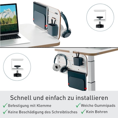 Artikelbild 10 für LEITZ Pegboard Anbau-Schreibtisch-Organizer weiß, Artikelnummer 401537