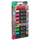 Artikelbild 1 für FABER-CASTELL Graffiti Textmarker farbsortiert, 8 St., Artikelnummer 457612