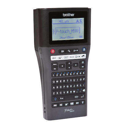 Artikelbild 2 für brother P-touch H500 Beschriftungsgerät schwarz, Artikelnummer 107722