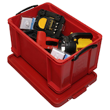 Artikelbild 1 für Really Useful Box Aufbewahrungsbox 48,0 l rot 60,0 x 40,0 x 31,5 cm, Artikelnummer 639419