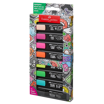 Artikelbild 3 für FABER-CASTELL Graffiti Textmarker farbsortiert, 8 St., Artikelnummer 457612