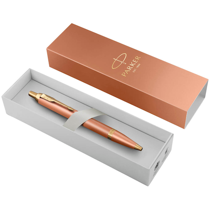 Artikelbild 2 für PARKER Kugelschreiber IM Writing Rituals orange, Schreibfarbe: blau, 1 St., Artikelnummer 617702