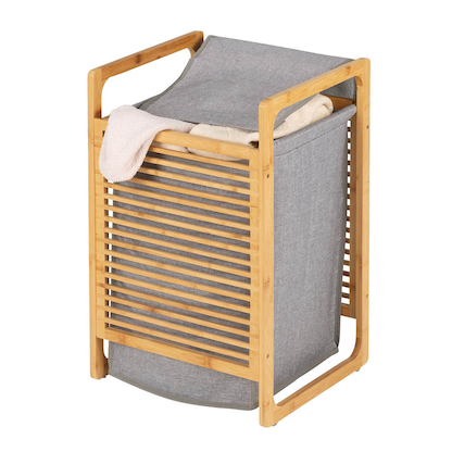 Artikelbild 18 für WENKO Wäschetruhe Bahari braun, grau, Artikelnummer 530083