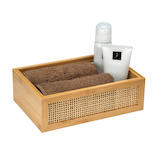 Artikelbild 1 für WENKO Allegre L Ordnungsbox braun 22,0 x 15,0 x 7,0 cm, Artikelnummer 808847