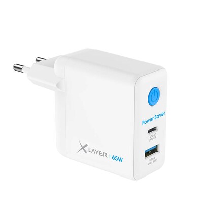 Artikelbild 11 für XLAYER Power Saver 65W Ladeadapter weiß, 65 Watt, Artikelnummer 877904