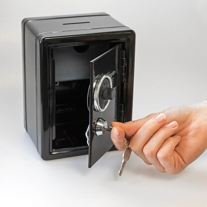 Artikelbild 7 für Idena Spardose Spartresor schwarz, Artikelnummer 141026