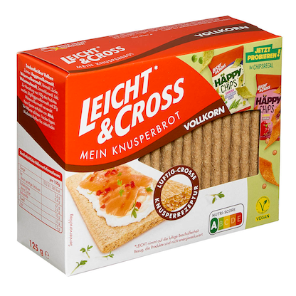 Artikelbild 3 für Leicht&Cross VOLLKORN Knäckebrot 125,0 g, Artikelnummer 162414