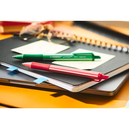 Artikelbild 5 für STABILO Kugelschreiber pointball minzgrün, Schreibfarbe: blau, 1 St., Artikelnummer 692099