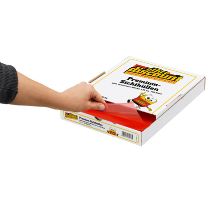 Artikelbild 2 für 100 office discount Sichthüllen DIN A4 farbsortiert glatt 0,135 mm, Artikelnummer 780825