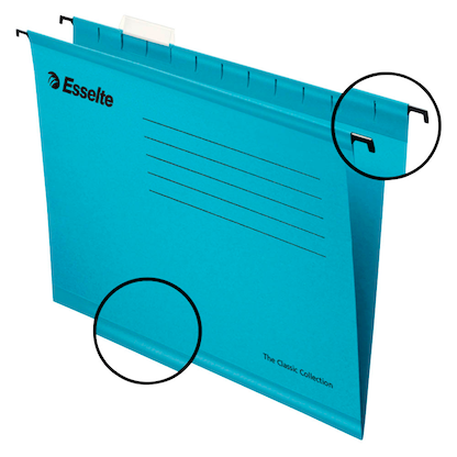 Artikelbild 2 für 25 Esselte Hängemappen Pendaflex Collection blau, Artikelnummer 593756