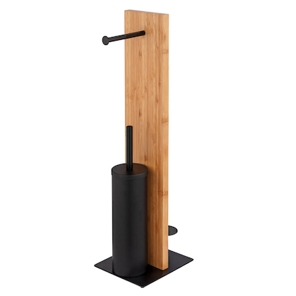 Artikelbild 2 für WENKO WC-Garnitur Rivalta taupe Metall, Artikelnummer 815942