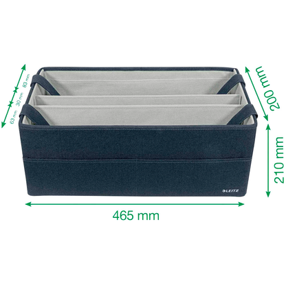 Artikelbild 6 für LEITZ Laptoptasche Hot Desking Stoff grau, Artikelnummer 248908