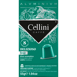 Artikelbild 1 für Cellini LUNGO DELIZIOSO Kaffeekapseln, Arabicabohnen kräftig, 10 Portionen, Artikelnummer 720381