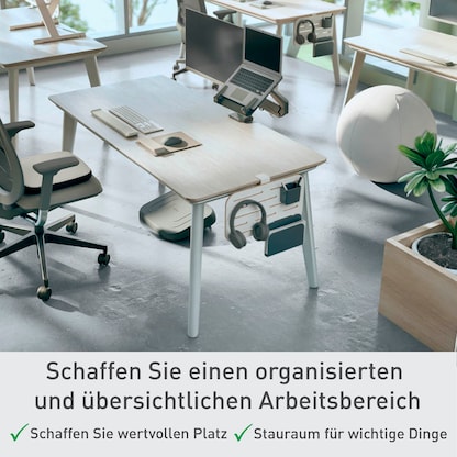 Artikelbild 7 für LEITZ Pegboard Anbau-Schreibtisch-Organizer weiß, Artikelnummer 401537