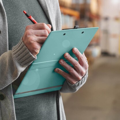 Artikelbild 5 für sax design Klemmbrett 2-750-20 DIN A5 auf DIN A4 aqua Kunststoff, 1 St., Artikelnummer 609766