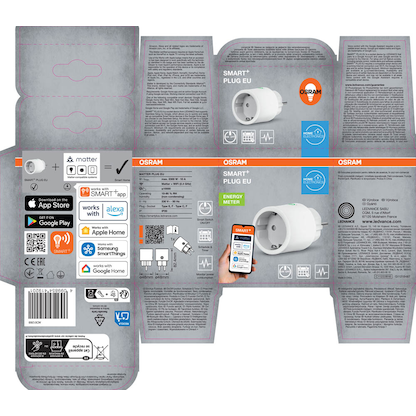 Artikelbild 5 für OSRAM SMART+ WIFI MATTER PLUG WLAN-Steckdose, Artikelnummer 709778