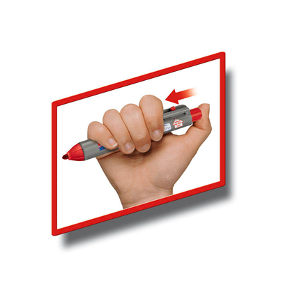 Artikelbild 3 für edding retract 12 Whiteboard-Marker blau 1,5 - 3,0 mm, 1 St., Artikelnummer 476155