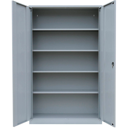 Artikelbild 3 für LÜLLMANN Stahlschrank 530380 lichtgrau 120,0 x 60,0 x 195,0 cm, aufgebaut, Artikelnummer 182869