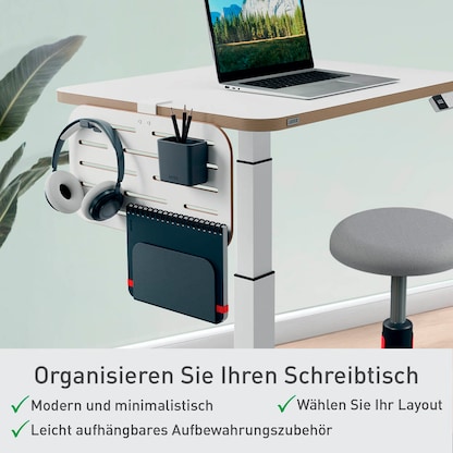 Artikelbild 8 für LEITZ Pegboard Anbau-Schreibtisch-Organizer weiß, Artikelnummer 401537
