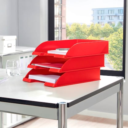 Artikelbild 2 für AKTION: LEITZ Briefablage WOW rot mit Prämie nach Registrierung, Artikelnummer 235089