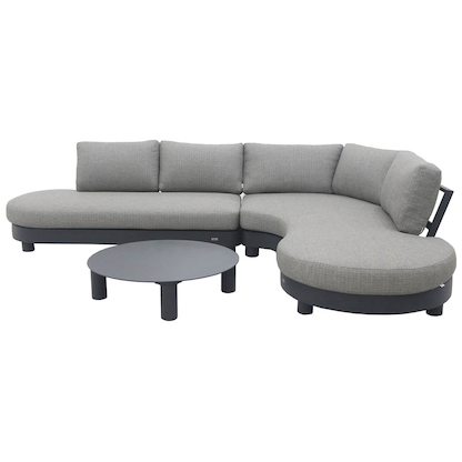Artikelbild 20 für BEST Loungegruppe Salerno anthrazit Kunststoff, Metall, 3-teilig, Artikelnummer 660286