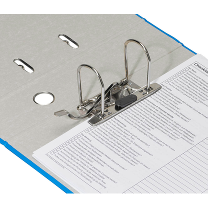 Artikelbild 2 für AKTION: bene No.1 POWER Ordner blau Kunststoff 8,0 cm DIN A4, Artikelnummer 989954