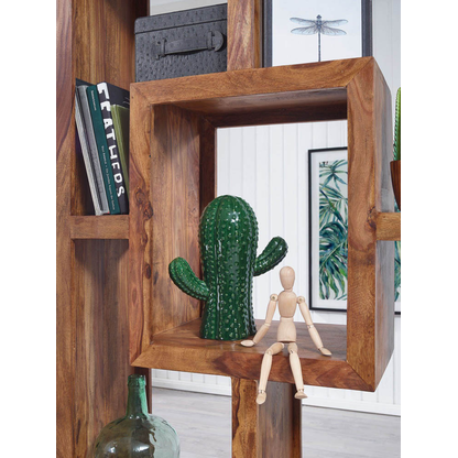 Artikelbild 6 für WOHNLING Bücherregal braun 90,0 x 35,0 x 180,0 cm, Artikelnummer 158901