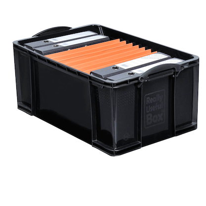 Artikelbild 2 für Really Useful Box Aufbewahrungsbox 64,0 l schwarz 71,0 x 44,0 x 31,0 cm, Artikelnummer 639757