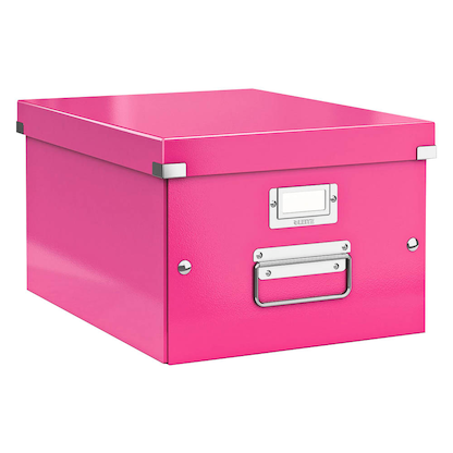 Artikelbild 2 für AKTION: LEITZ Click & Store Aufbewahrungsbox 16,7 l pink 28,1 x 36,9 x 20,0 cm mit Prämie nach Registrierung, Artikelnummer 127381