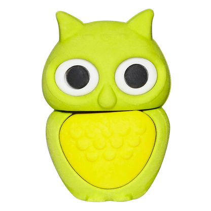 Artikelbild 3 für WESTCOTT Radiergummi für Bleistift Eule grün, 1 St., Artikelnummer 783682