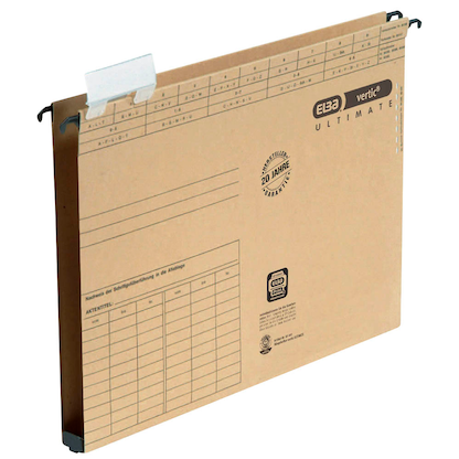 Artikelbild für 25 ELBA Hängesammler vertic ULTIMATE naturbraun Boden: 2,0 cm, Artikelnummer 543210