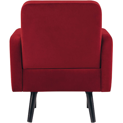 Artikelbild 4 für meet powered by PAPERFLOW Sessel LISBOA rot schwarz Stoff, 1 St., Artikelnummer 851133