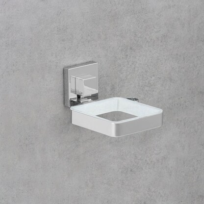 Artikelbild 3 für WENKO Haartrocknerhalter Quadro silber, Artikelnummer 805331