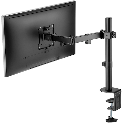 Artikelbild 2 für goobay Monitor-Halterung Single Flex 58528 schwarz für 1 Monitor, Tischklemme, Artikelnummer 984252