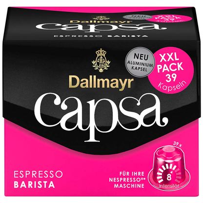 Artikelbild 2 für Dallmayr Capsa Espresso Barista Kaffeekapseln, kräftig, 39 Portionen, Artikelnummer 552638