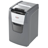 Artikelbild 1 für Rexel AutoFeed+ 130M Aktenvernichter mit Partikelschnitt P-5, 2 x 15 mm, bis 130 Blatt, schwarz, Artikelnummer 390199
