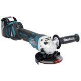 Artikelbild 1 für makita DGA517RTJ Akku-Winkelschleifer 18,0 V, mit 2 Akkus, Artikelnummer 306508