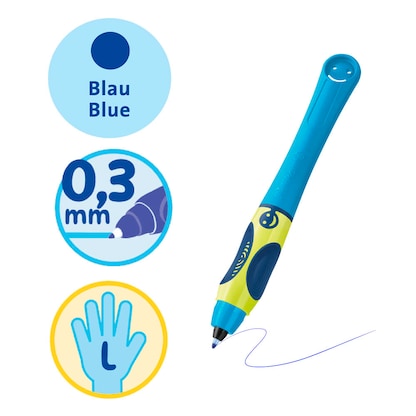 Artikelbild 2 für Pelikan griffix Tintenroller Neon Blue 0,4 mm, Schreibfarbe: blau, 1 St., Artikelnummer 622652