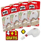 Artikelbild 1 für 4 + 1 GRATIS: 4 Pritt Korrekturroller eco flex 4,2 mm + GRATIS 1 St., Artikelnummer 149201