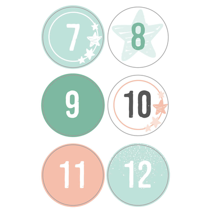 Artikelbild 16 für folia Adventskalender NATURE mehrfarbig, Artikelnummer 607395