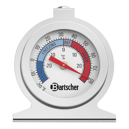 Artikelbild 2 für Bartscher A300 Gefrier- & Kühlschrankthermometer silber, Artikelnummer 426807